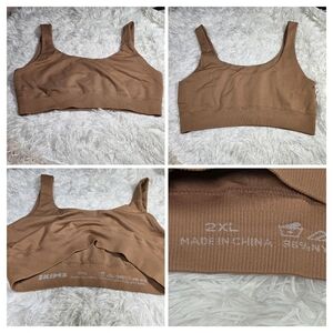 NWOT SKIMS SCOOP NECK LINE BRALETTE 2X